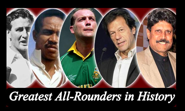 Best All Rounders in Cricket Image Courtesy: sporteology