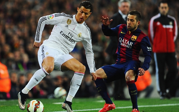 Ronaldo Destroying Barcelona In El Clasico