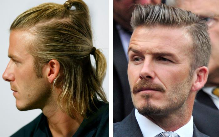 "David Beckham Hairstyles