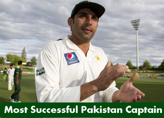 Most Successful Pakistan Captain in Test Cricket 