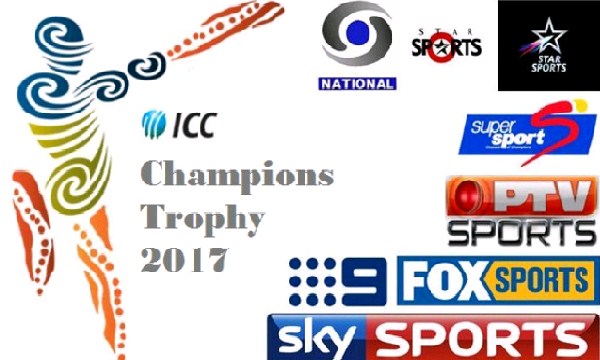 ICC Champions Trophy Broadcast 
