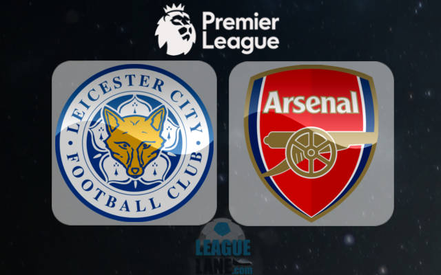 overall stats of Arsenal v Leicester City