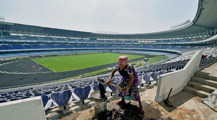 FIFA under 17 World Cup salt lake stadium renovation