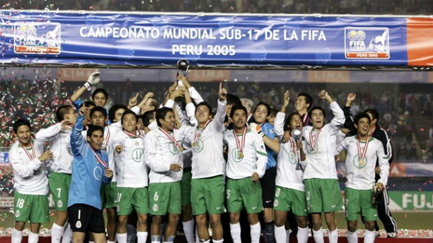 Mexico won the U17 World Cup in 2005