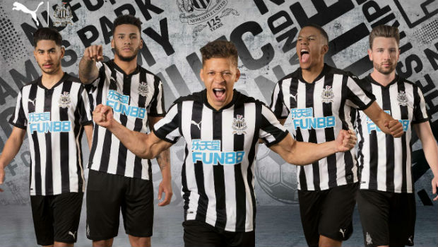 Newcastle jersey for EPL 2017/18