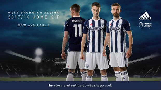 West Brom new jersey 2017